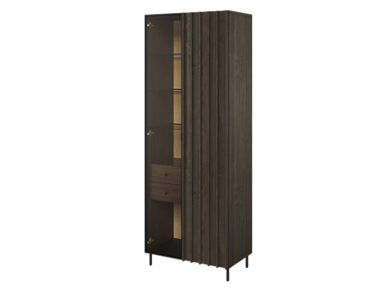  Lenart Piemonte Tall Display Cabinet - Livingroom cabinet - Online store Smart Furniture Mississauga