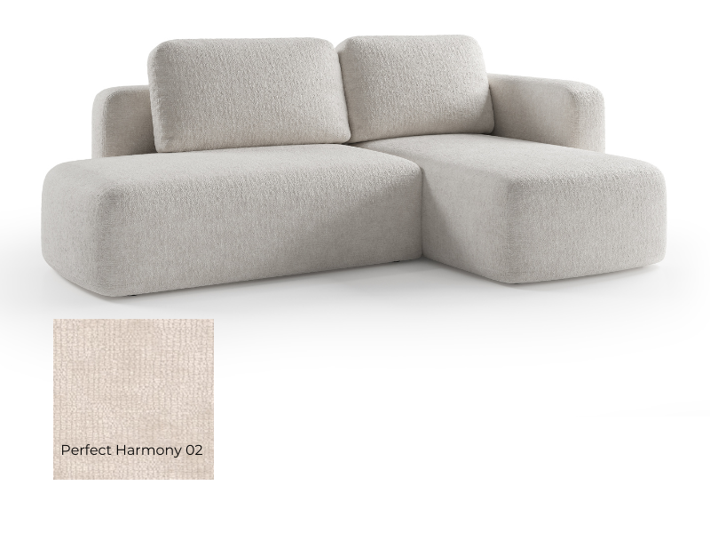  Comforteo Sectional Cozy - Perfect Harmony 02 - Right - Modern organic corner sofa - Online store Smart Furniture Mississauga