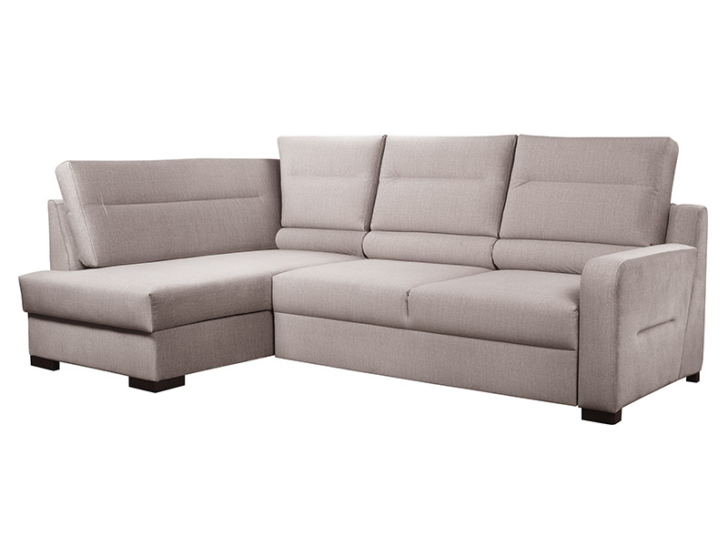 Libro Sectional Modo - Sectional with a bed, storage and adjustable backrests - Online store Smart Furniture Mississauga