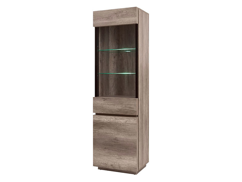  Anticca Single Display Cabinet - Unique design - Online store Smart Furniture Mississauga