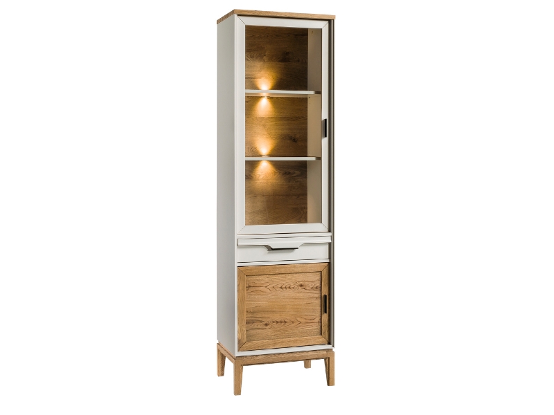  Granada Display Cabinet Left - Elegant Simplicity - Online store Smart Furniture Mississauga