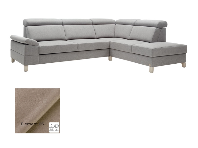  Unimebel Sectional Santos - Element 06 - Right - Sectional with bed and storage - Online store Smart Furniture Mississauga