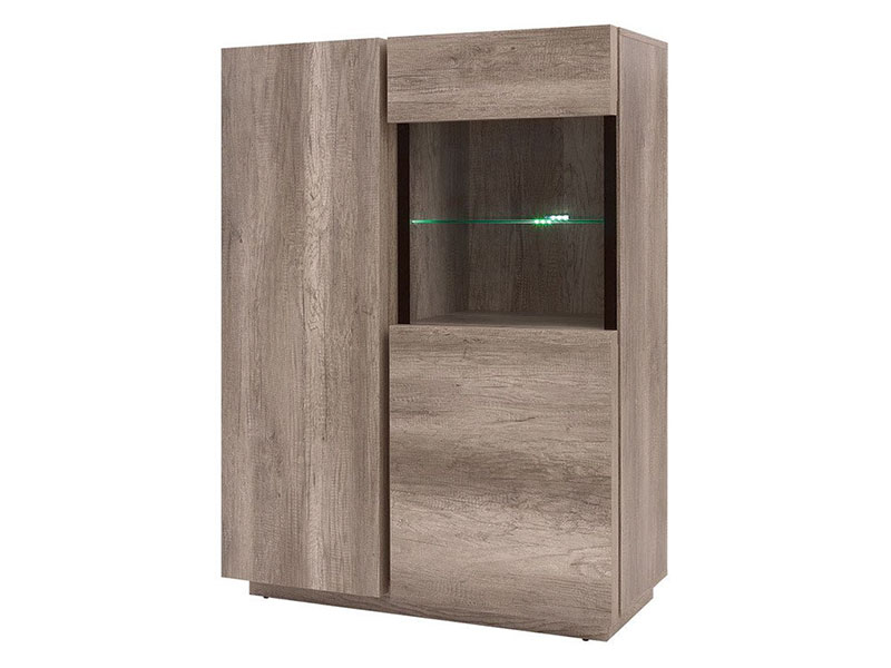  Anticca Double Display Cabinet - Storage solution - Online store Smart Furniture Mississauga