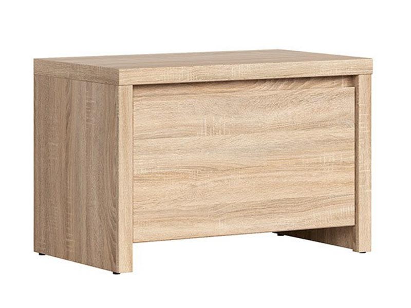  Kaspian Oak Sonoma Shoe Cabinet - Contemporary furniture collection - Online store Smart Furniture Mississauga