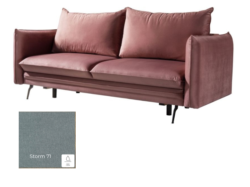  Libro Sofa Akita - Storm 63 - Sleeper sofa with storage - Online store Smart Furniture Mississauga