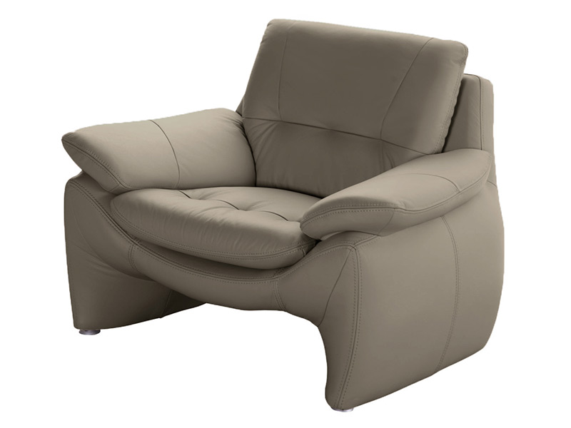  Des Armchair Madryt - Dollaro Smog - Full-grain leather - Online store Smart Furniture Mississauga