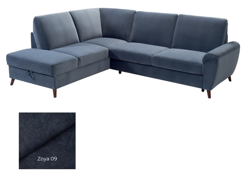 Sweet Sit Sectional Don - Zoya 9 - Left - Sectional with bed and storage