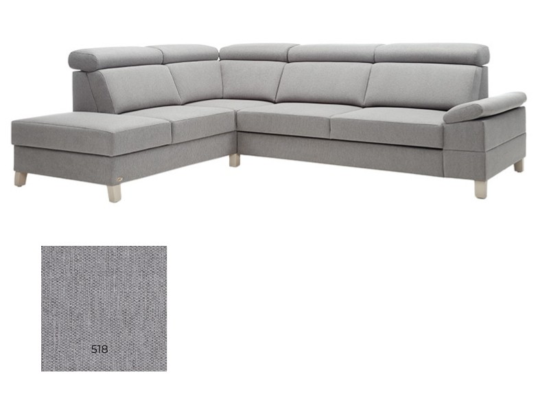 Unimebel Sectional Santos - 518 - Left - Sectional with bed and storage