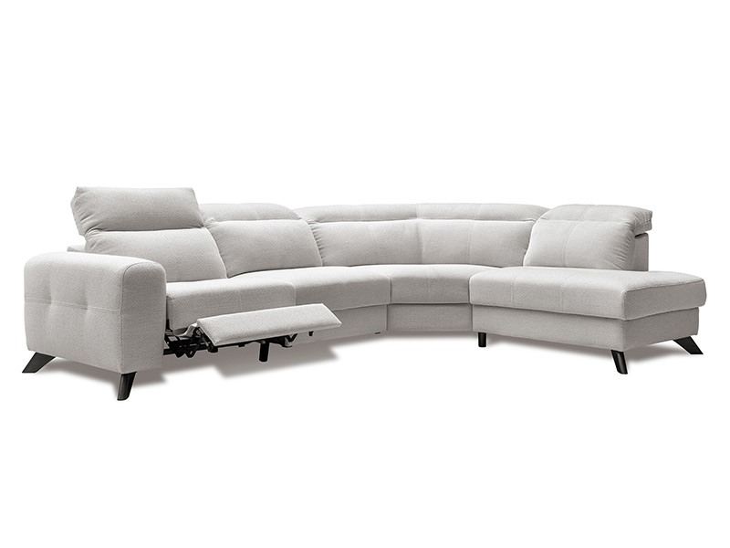 Wajnert Sectional Imperio - Corner unit with power recliner - Online store Smart Furniture Mississauga