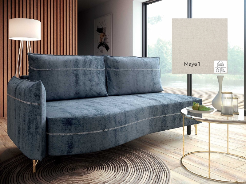  Libro Sofa Ortis - Maya 1 - Left Arm - Sofa with bed and storage - Online store Smart Furniture Mississauga