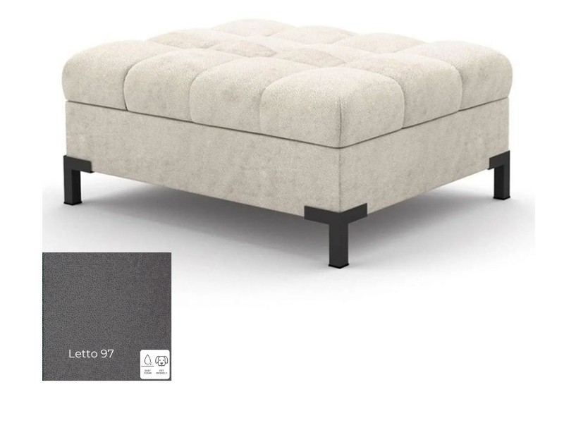 Libro Ottoman Arte - Letto 97 - Modern tufted pouf