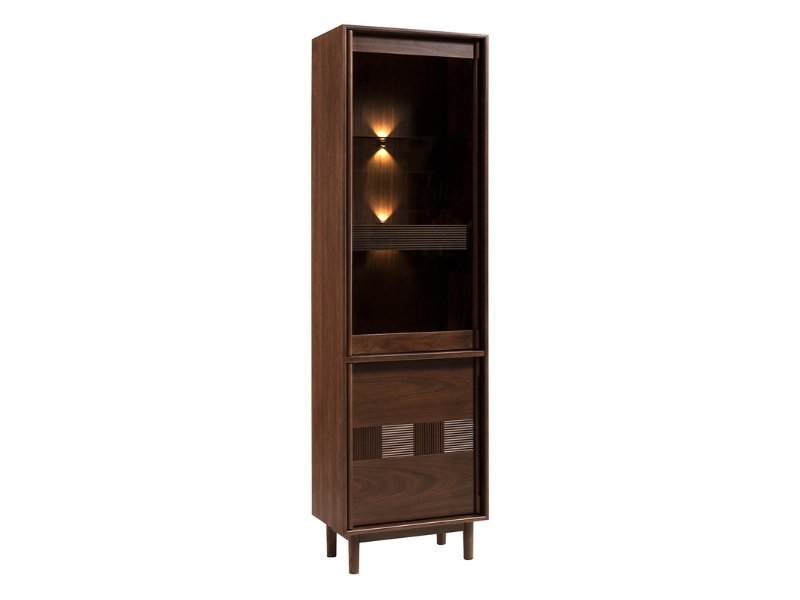  Cantiero Single Display Cabinet - High Quality European Furniture - Online store Smart Furniture Mississauga