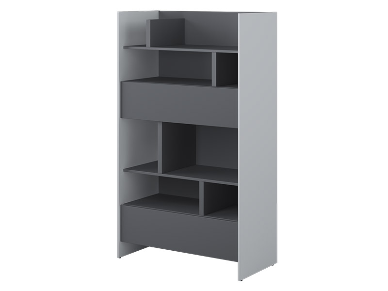  Bed Concept Bookcase BC-27 - G/G - Minimalist storage solution - Online store Smart Furniture Mississauga