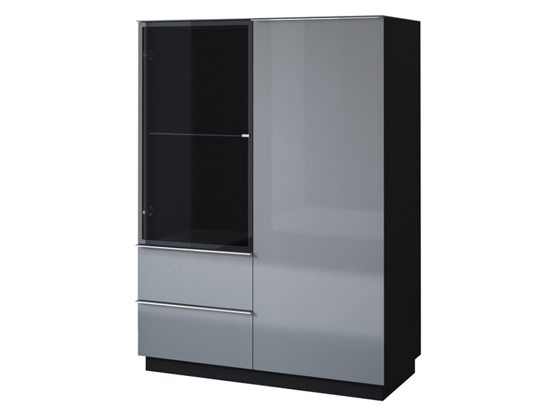  Helvetia Helio Display Cabinet Type 44 G/B - Modern curio cabinet - Online store Smart Furniture Mississauga