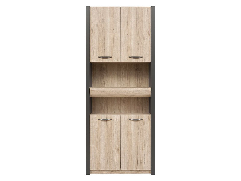  Executive 4 Door 1 Drawer Storage Cabinet - Contemporary storage solution - Online store Smart Furniture Mississauga