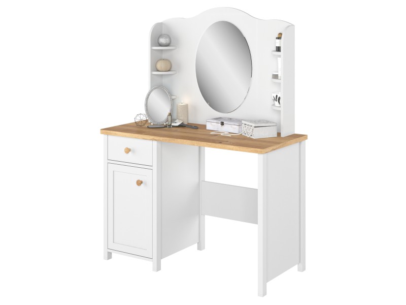  Lenart Desk Story SO-03 + SO-06 - Dressing table for girl - Online store Smart Furniture Mississauga