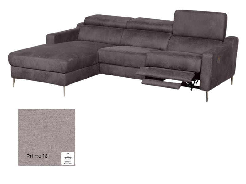  Des Sectional Malmo - Primo 16 - Left - L-shape sectional with power recliner - Online store Smart Furniture Mississauga