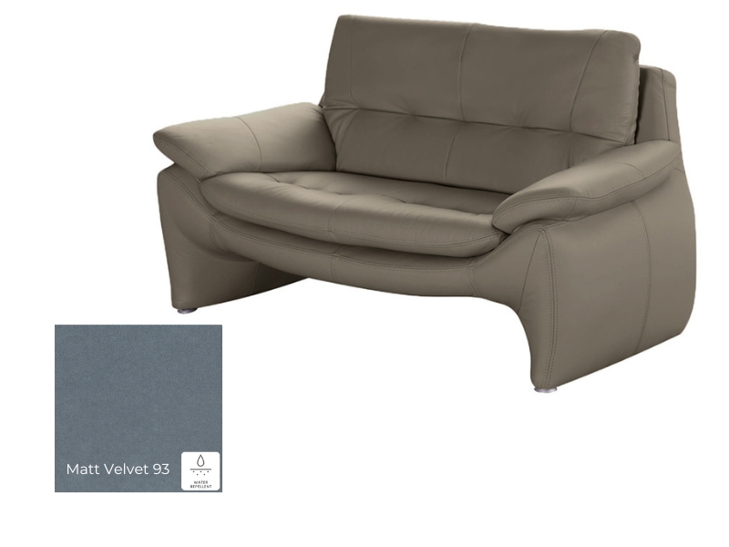  Des Loveseat Madryt - Matt velvet 93 - Modern design - Online store Smart Furniture Mississauga