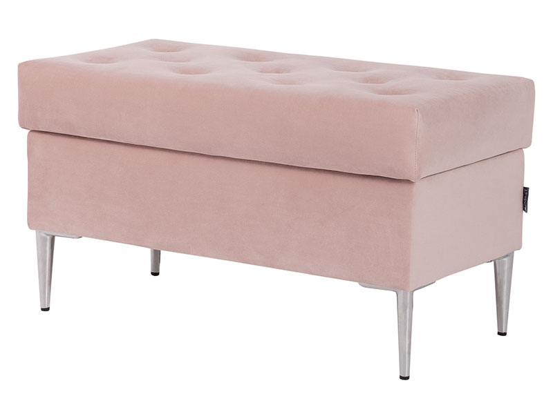 Hauss Bench Royal - Glamorous storage ottoman - Online store Smart Furniture Mississauga