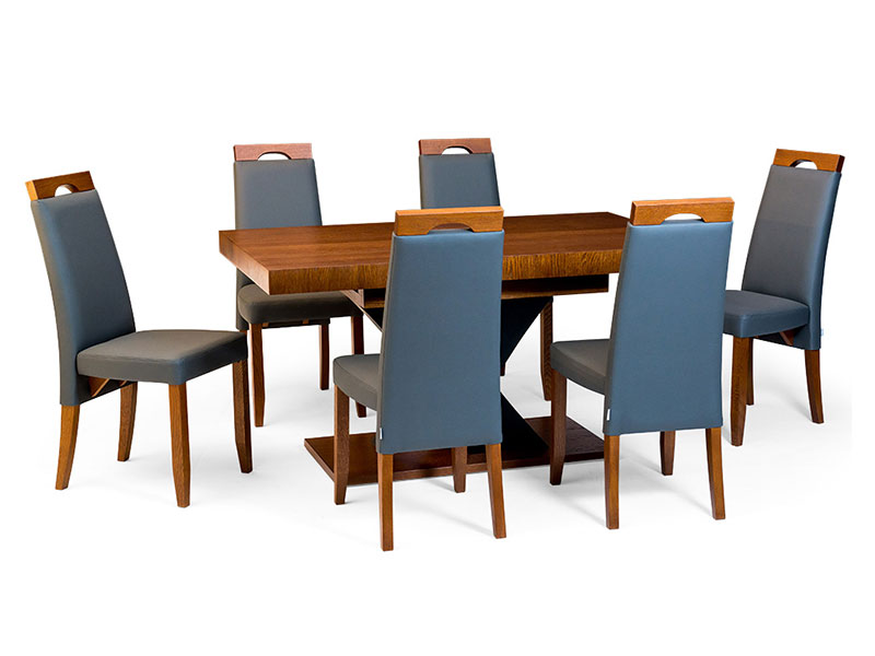 Bukowski Dining Set Valentino X and Nero - European extandable table - Online store Smart Furniture Mississauga