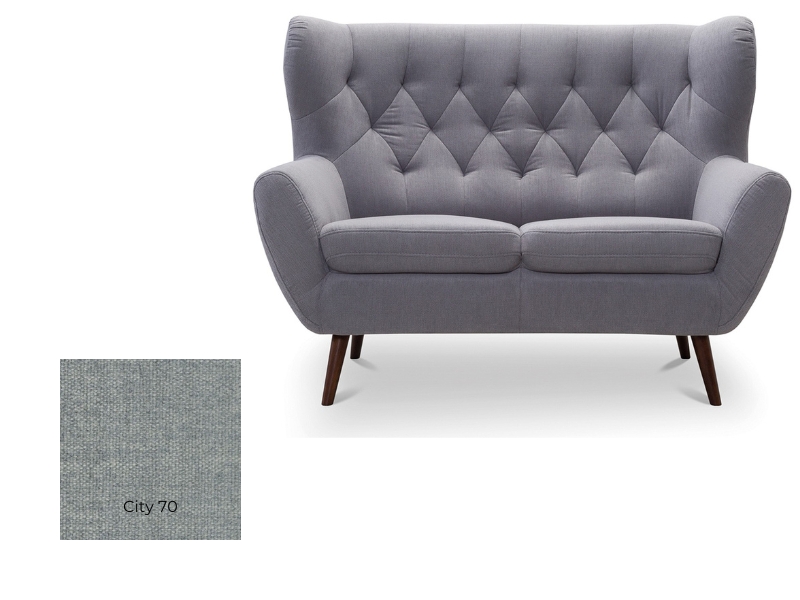  Gala Collezione Loveseat Voss - City 70 - Contemporary furniture collection - Online store Smart Furniture Mississauga