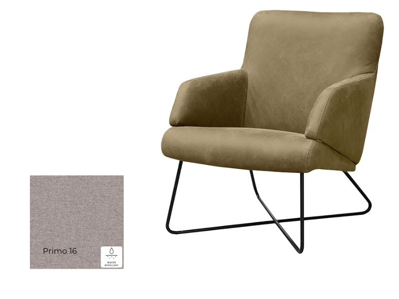 Des Armchair Wing - Primo 16 - Compact, space-saving accent chair.