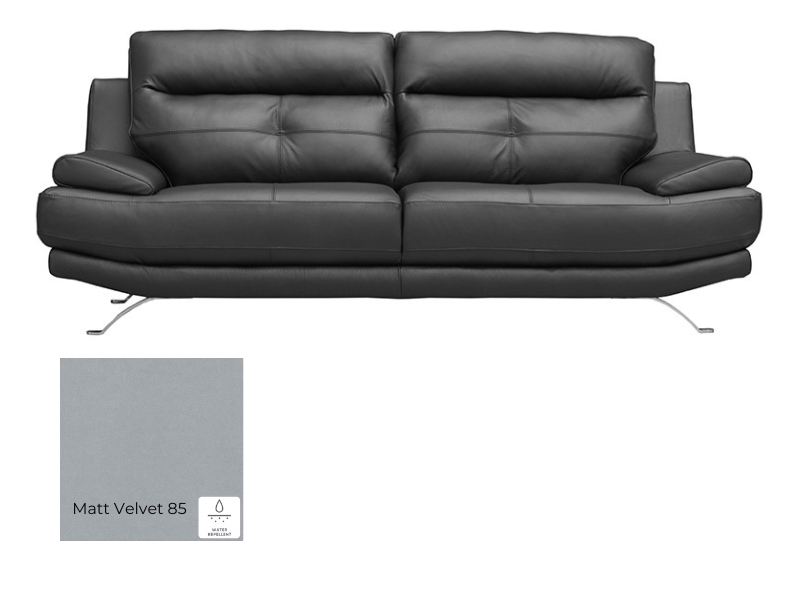  Des Sofa Derby - Matt Velvet 85 - Living room collection - Online store Smart Furniture Mississauga