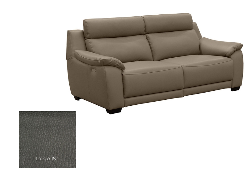  Des Sofa Bergamo - Largo 15 - Comfortable sofa with power recliners - Online store Smart Furniture Mississauga