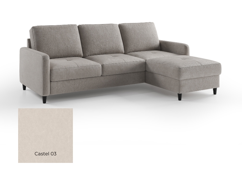  Comforteo Sectional Vera - Castel 03 - Right - Compact corner sofa - Online store Smart Furniture Mississauga