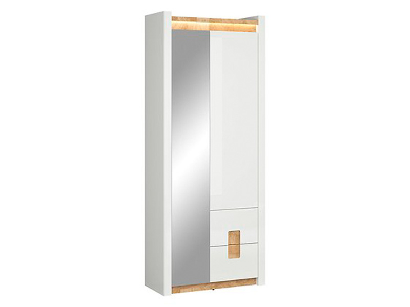  Alameda Wardrobe With Mirror - For a modern hallway - Online store Smart Furniture Mississauga