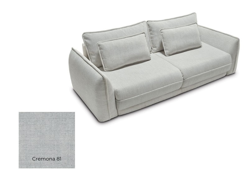 Puszman Sofa Mojave - Cremona 81 - Minimalist couch with bed and storage