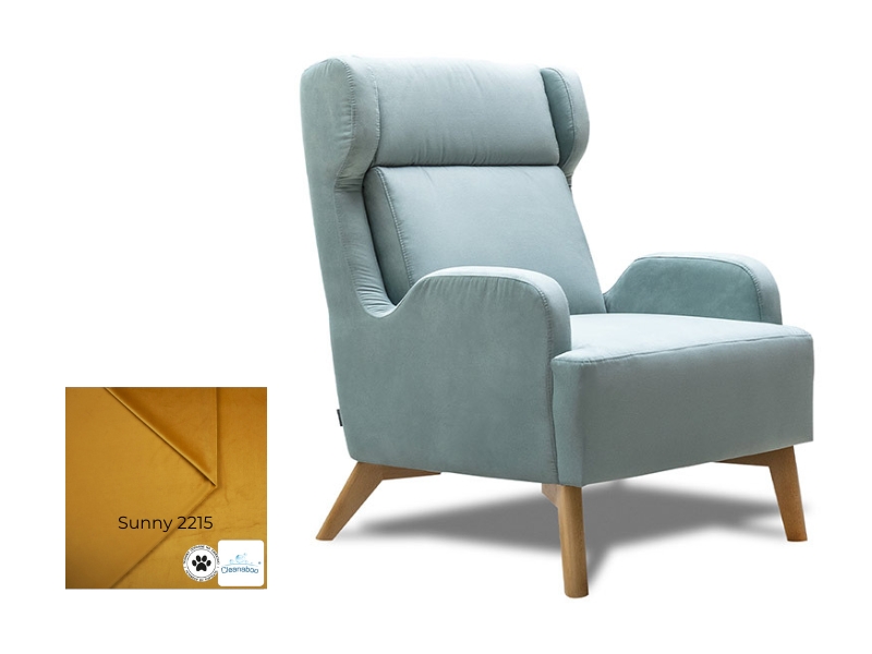  Wajnert Armchair Wing - Sunny 2215 - Scandi chic accent chair - Online store Smart Furniture Mississauga