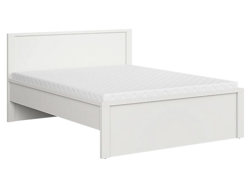  Kaspian White Queen Bed II - Contemporary furniture collection - Online store Smart Furniture Mississauga