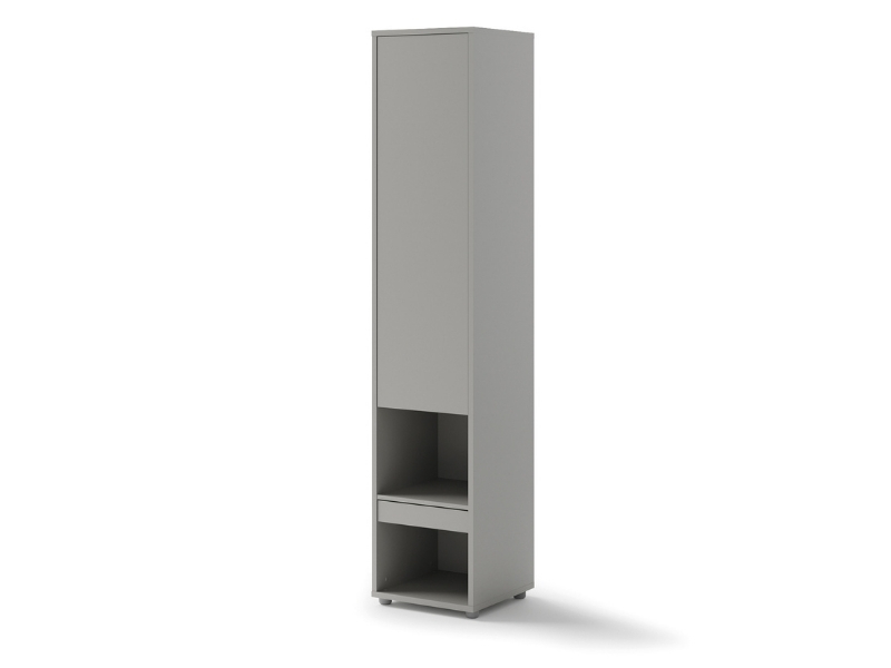  Bed Concept Storage Cabinet BC-07 - Grey - Dedicated to Bed Concept Vertical Murphy Beds - Online store Smart Furniture Mississauga