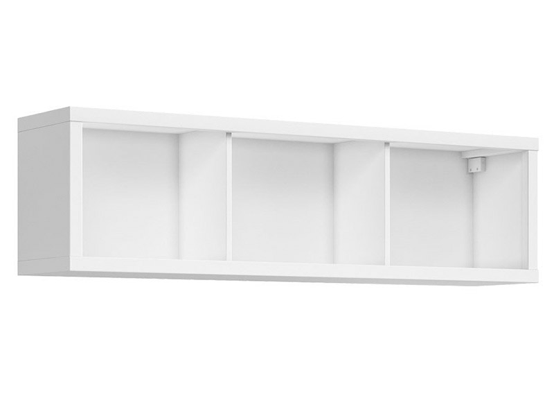  Kaspian White Floating Shelf - Contemporary furniture collection - Online store Smart Furniture Mississauga