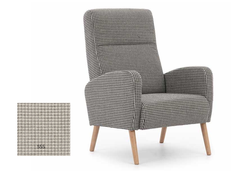  Unimebel Armchair Boretto - 555 - Contemporary accent chair - Online store Smart Furniture Mississauga