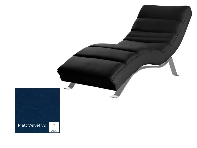 Des Chaise Lounge Swing - Matt Velvet 79 - Adjustable Lounger